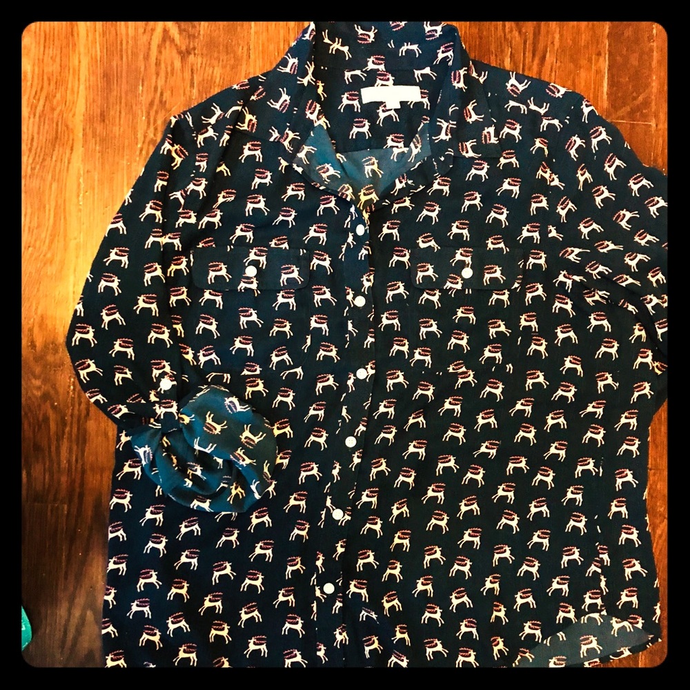 Loft size XL reindeer tunic